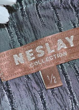 Брендовый серый пиджак жакет блейзер neslay collection3 фото