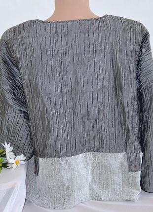 Брендовый серый пиджак жакет блейзер neslay collection2 фото