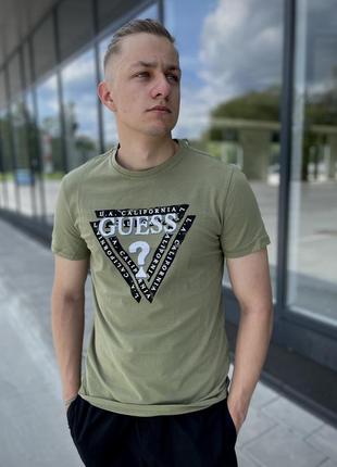 Оригинальная брендовая футболка guess s\m