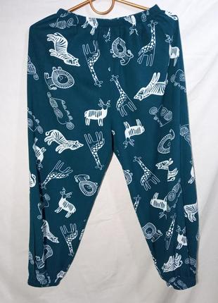 Брюки с забавным принтом