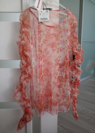 Прозора кофтинка zara