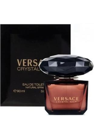 Versace crystal noir туалетна вода 90 ml версаче крістал ноір нуар нуа чорний жіночий аромат парфум духи1 фото
