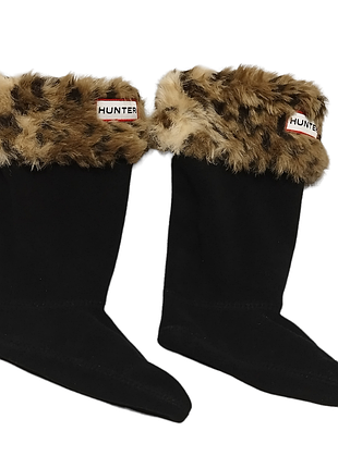Детские флисовые носки с меховой опушкой для резиновых сапог hunter tall boots socks