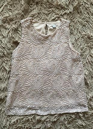 Кружевная кружная блузка от river island