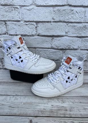 Кроссовки jordan 1 cargo white black original 45р.29см.