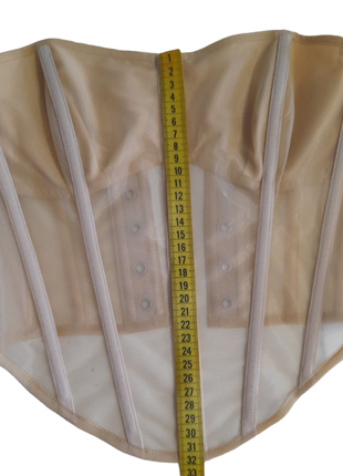 Корсет топ з чашками push up, корсет с бюстом, корсет с прозрачными вставками , корсет...