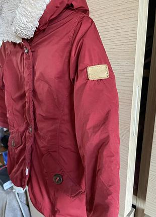 Zara baby утеплена парка на 3-4 рочки, розмір 104