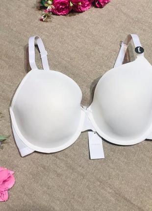 Білий ліф на тонкому поролоні primark , розмір 36 e 💕2 фото