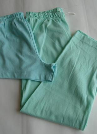 Набор 2 шт. пижамные штаны шорти primark 3-4 года 98 см