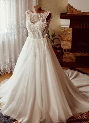 Весільна сукня crystal2 фото