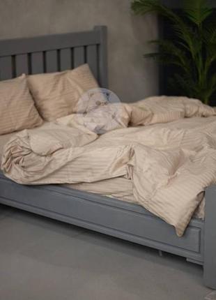 Постільна білизна страйп сатин