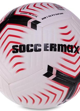 Мяч футбольный hybrid soccermax fifa fb-3114 №5 pu цвета в ассортименте