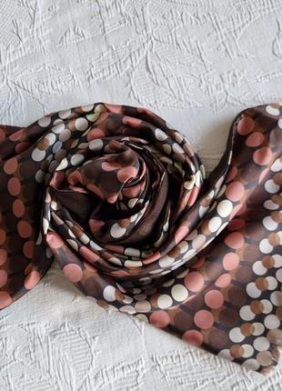 Двусторонний шелковый шерстяной шарф francesco smalto9 фото