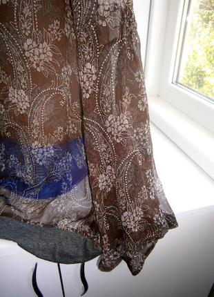 Красивая. стильная женская блуза из натурального шелка. kookai7 фото