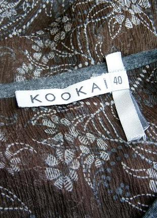 Красивая. стильная женская блуза из натурального шелка. kookai9 фото