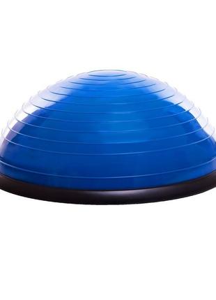 Полусфера для фитнеса с эспандерами bosu zelart fi-1469 цвета в ассортименте3 фото