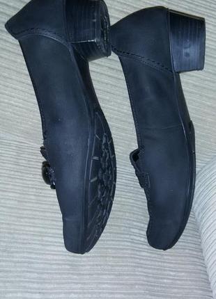 Замшевые туфли ara размер 39 (25,5 см)2 фото