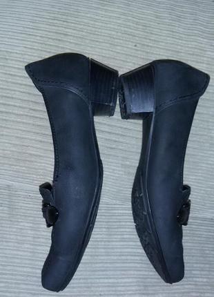 Замшевые туфли ara размер 39 (25,5 см)3 фото