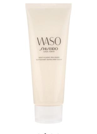 Ексфоліант для обличчя shiseido waso soft and cushy polisher