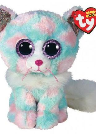 Дитяча іграшка м’яконабивна ty beanie boos 36376 кошеня "opal" 15 см