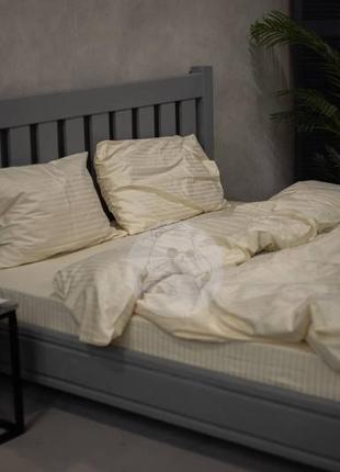 Постільна білизна страйп сатин