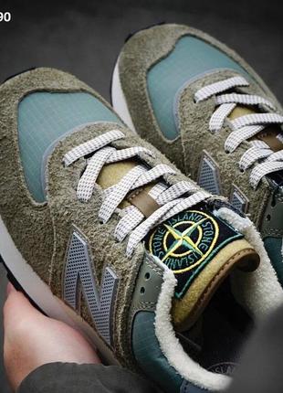 Кроссовки stone island new balance2 фото