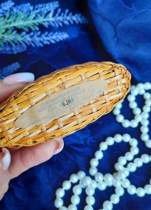 John varvatos artisan 🌾флакон от туалетной воды парфюма в плетенной корзине оплетке из соломы