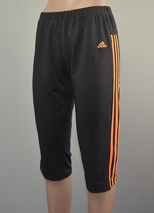 Спортивные, женские бриджи adidas (m)