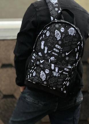 Якісний, спортивний і повсякденний рюкзак з принтом nike1 фото