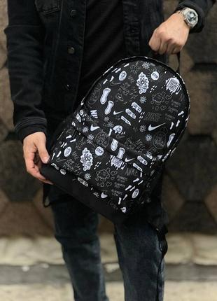 Качественный, спортивный и повседневный рюкзак с принтом nike2 фото