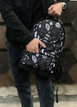 Якісний, спортивний і повсякденний рюкзак з принтом nike5 фото