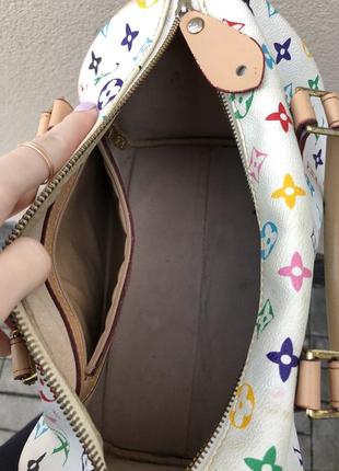 Кожаная сумка louis vuitton speedy 6