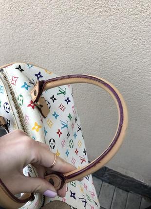 Шкіряна сумка louis vuitton speedy 7