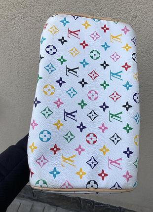 Кожаная сумка louis vuitton speedy 8