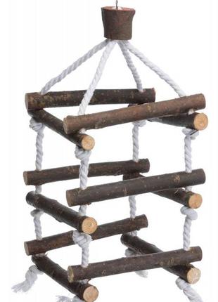 Об'ємна сходи trixie natural living, для папуг, 51 см