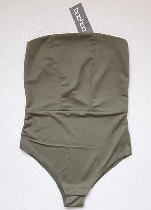 Суперовий боді комбідрес з відкритими плечима boohoo