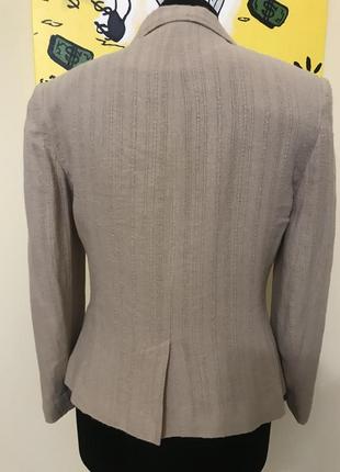 Пиджак натуральный лён2 фото