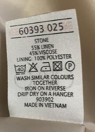 Пиджак натуральный лён4 фото