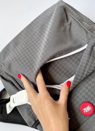 Рюкзак спортивный городской серый текстильный8 фото