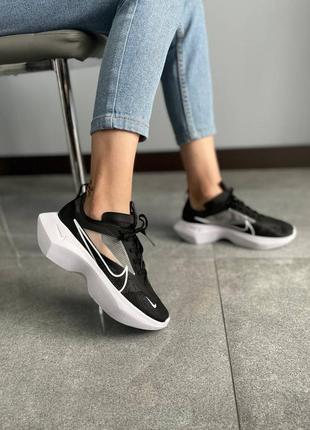 Женские кроссовки nike vista lite black white5 фото