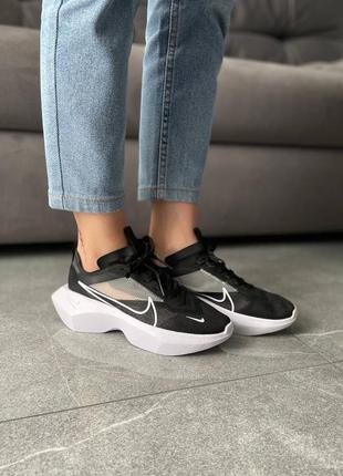 Женские кроссовки nike vista lite black white4 фото