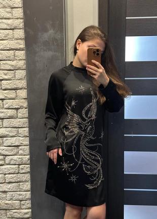 Шовкове плаття h&m