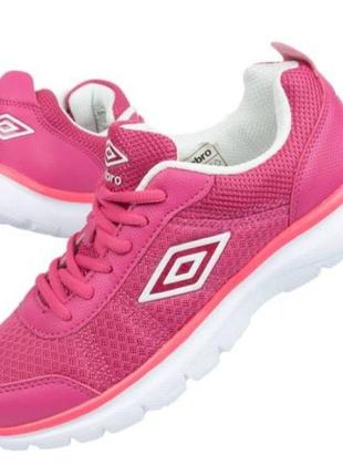 Рожеві жіночі повсякденні кросівки сіточка umbro low sneaker взуття для бігу дихаюче