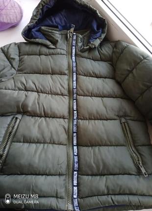 (835) чудова тепла куртка alive унісекс/зріст 128 см4 фото