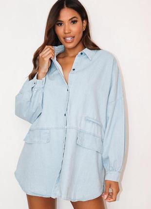 Джинсова сорочка-куртка