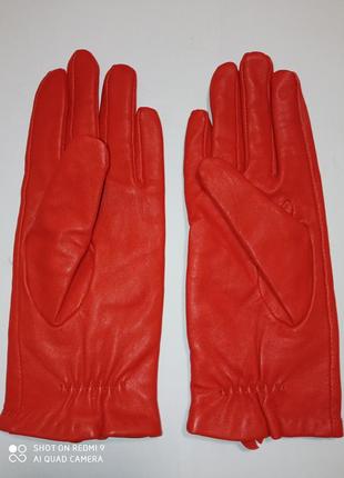 Шкіряні рукавички2 фото