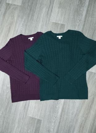 Мужской свитер / amazon essentials / зелёный бордовый лёгкий свитер / свитшот / кофта / мужская одежда / джемпер /
