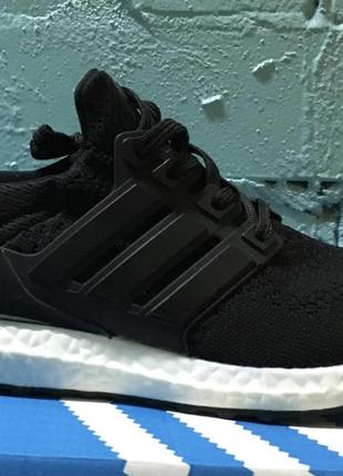 Мужские кроссовки  adidas ultra boost black white