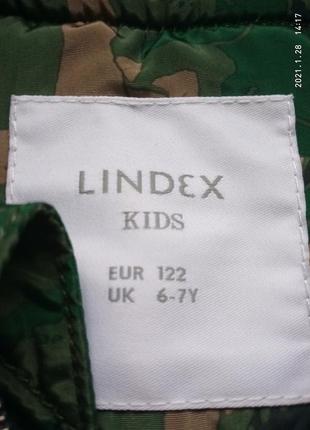 (380) чудовий бомбер мілітарі lindex kids на 6/7 років10 фото