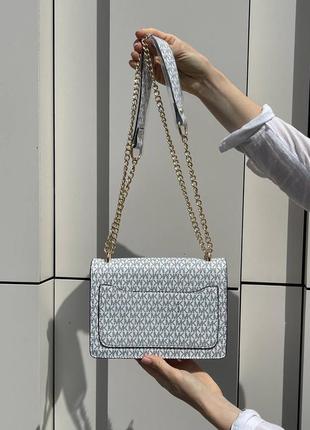 Сумка женская michael kors mini bag white4 фото